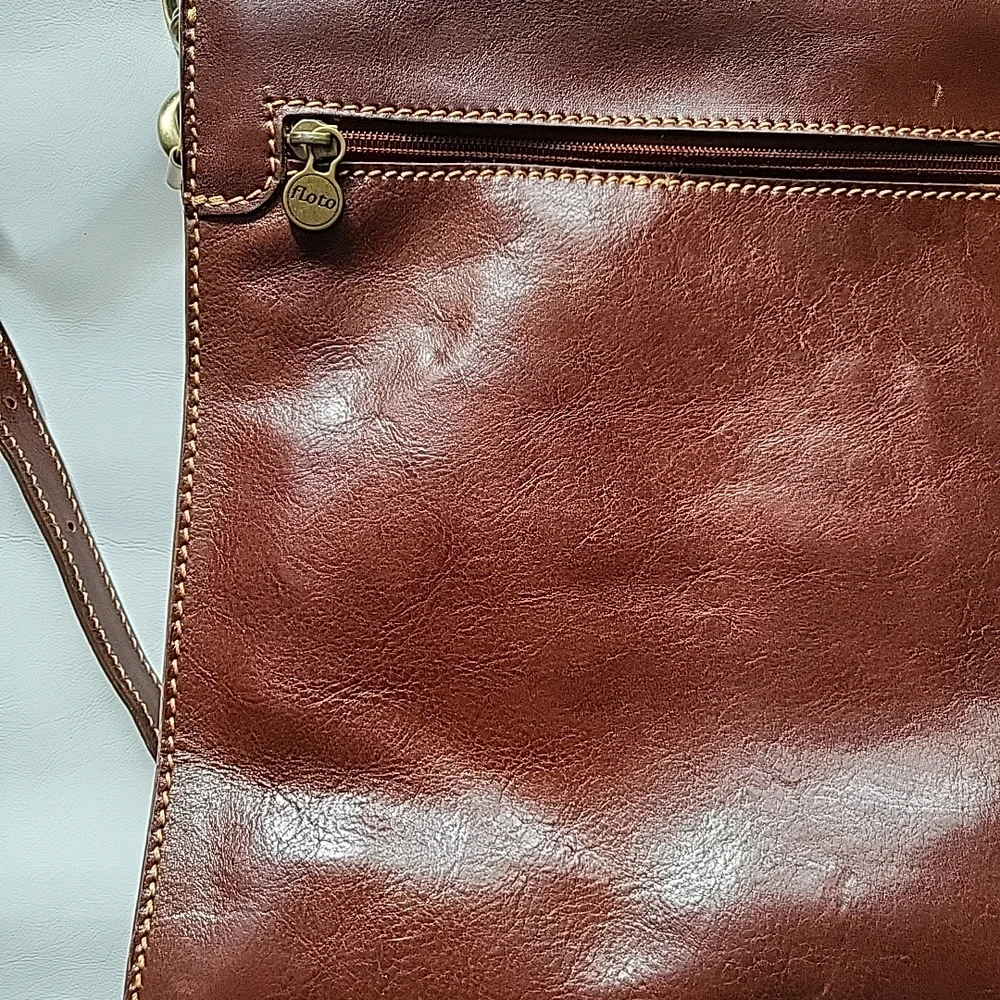 FLOTO CEO Brown Leather Unisex Bag